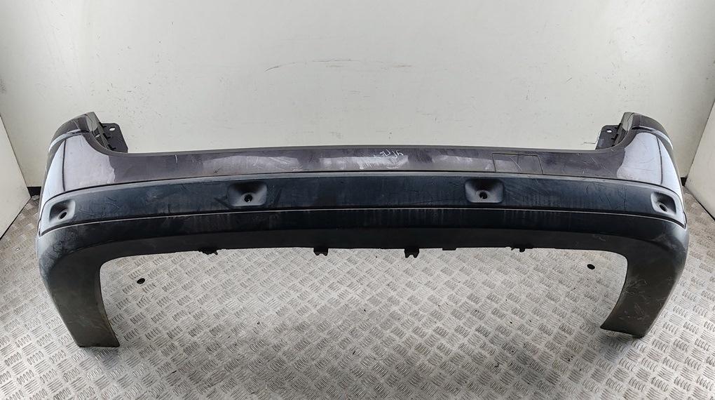 бампер задний Citroen C5 2005, чёрный, универсал, 9651205180