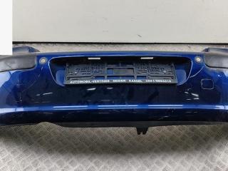 бампер задний Peugeot 307 1 поколение 2001, синий, хетчбэк 5 дв., 9634015177