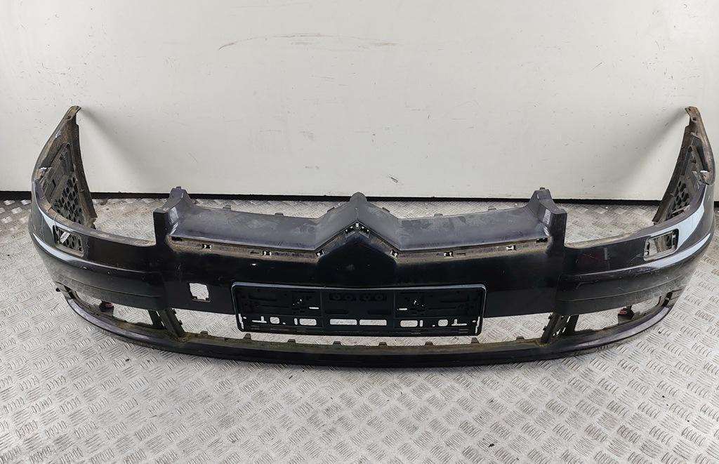бампер передний Citroen C5 2005, дизель, чёрный, универсал