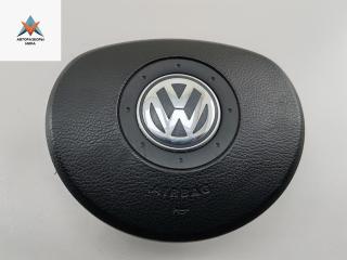 подушка безопасности водителя Volkswagen Touran 1 поколение [рестайлинг] 2006, 1.6 л., бензин, МКПП, чёрный, минивэн, 1T0880201E