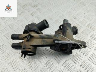корпус термостата Volkswagen Touran 1 поколение 2003, 1.6 л., бензин, МКПП, синий, минивэн, 03C121111E
