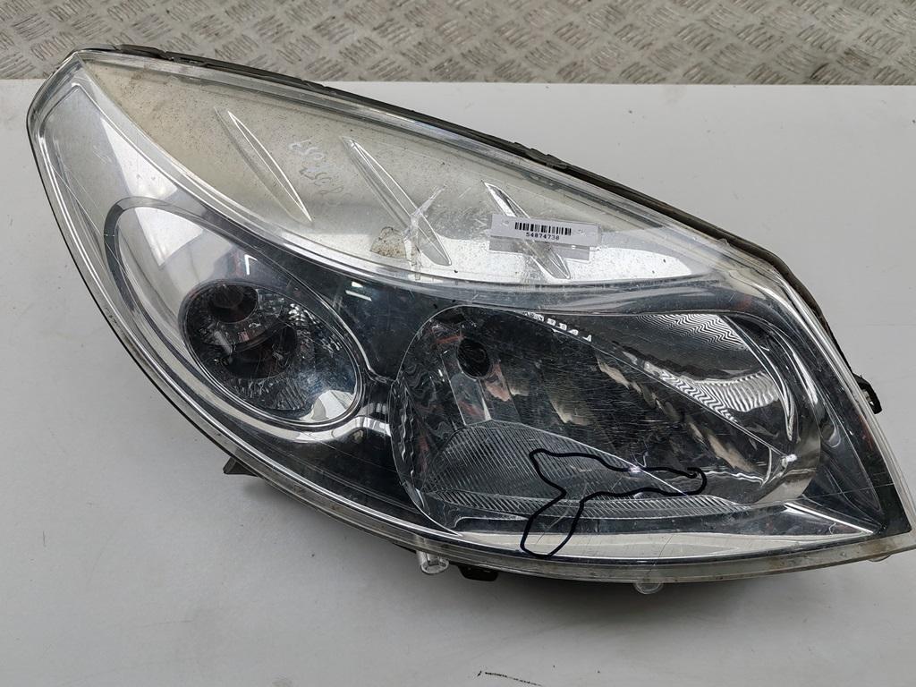 фара правая Dacia (Renault) Sandero I 2009, 1.4 л., бензин, МКПП, синий, хетчбэк 5 дв., 8200733877