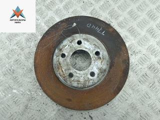 диск тормозной передний Ford Mondeo 3 поколение [рестайлинг] 2005, 2.0 л., дизель, АКПП, серый, хетчбэк 5 дв.