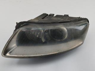 фара левая Audi A6 4F/C6 2004, 3.0 л., дизель, АКПП, зелёный, седан