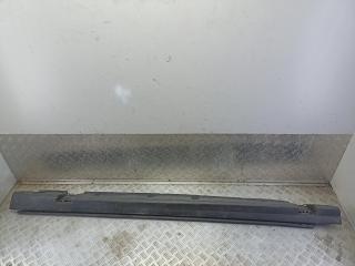 Накладка на порог наружная левая Opel Astra G 2001, чёрный, хетчбэк 5 дв.