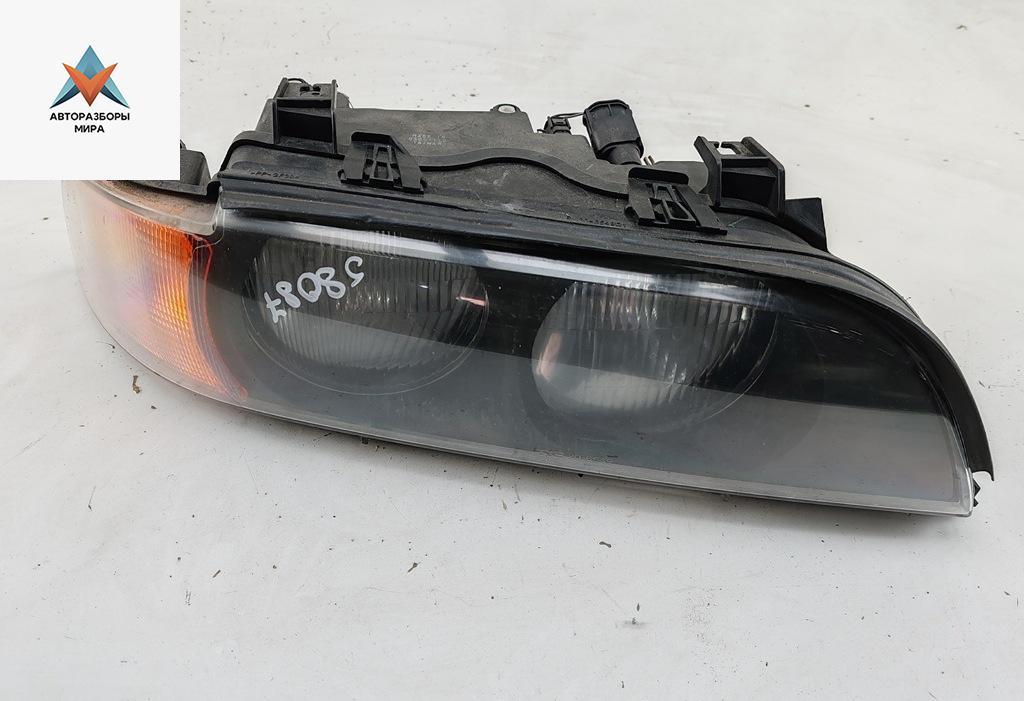 фара правая BMW 5 серия E39 1998, 2.5 л., бензин, АКПП, серый, седан - фото №1