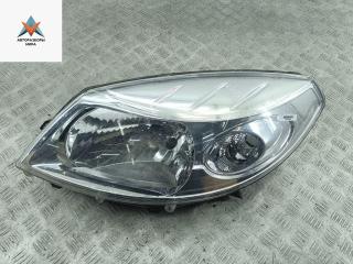 фара левая Dacia (Renault) Sandero I 2009, 1.4 л., бензин, МКПП, синий, хетчбэк 5 дв., 8200733878