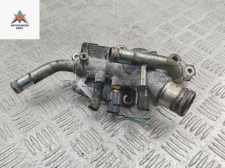 корпус термостата Renault Laguna 3 поколение 2008, 2.0 л., бензин, МКПП, чёрный, универсал