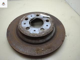 диск тормозной задний Volvo S60 1 поколение 2002, 2.4 л., дизель, МКПП, чёрный, седан