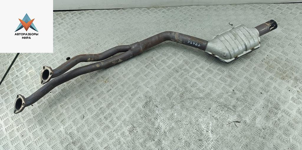 глушитель BMW 5 серия E39 1997, 2.5 л., бензин, АКПП, чёрный, универсал, 25082213291 - фото №1