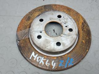 диск тормозной задний Toyota Auris 1 поколение [рестайлинг] 2010, 1.4 л., D-4D, дизель, МКПП, хетчбэк 5 дв.