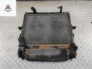 радиатор охлаждения Kia Sorento 1 поколение [рестайлинг] 2007, 2.5 л., дизель, МКПП, чёрный, внедорожник 5 дв.