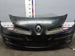 бампер передний Renault Clio 3 поколение 2006, 1.4 л., бензин, МКПП, хетчбэк 5 дв.