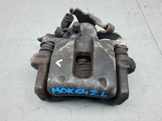 суппорт задний левый Toyota Auris 1 поколение [рестайлинг] 2010, 1.4 л., D-4D, дизель, МКПП, хетчбэк 5 дв.