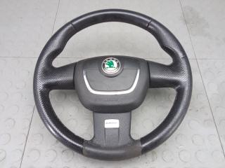 руль Skoda Octavia 2 поколение (A5) [рестайлинг] 2011, 2.0 л., vRS, бензин, МКПП, хетчбэк 5 дв.