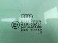 стекло двери задней правой Audi A6 Allroad Quattro C5 2000, 2.5 л., дизель, АКПП, зелёный, универсал - фото №2