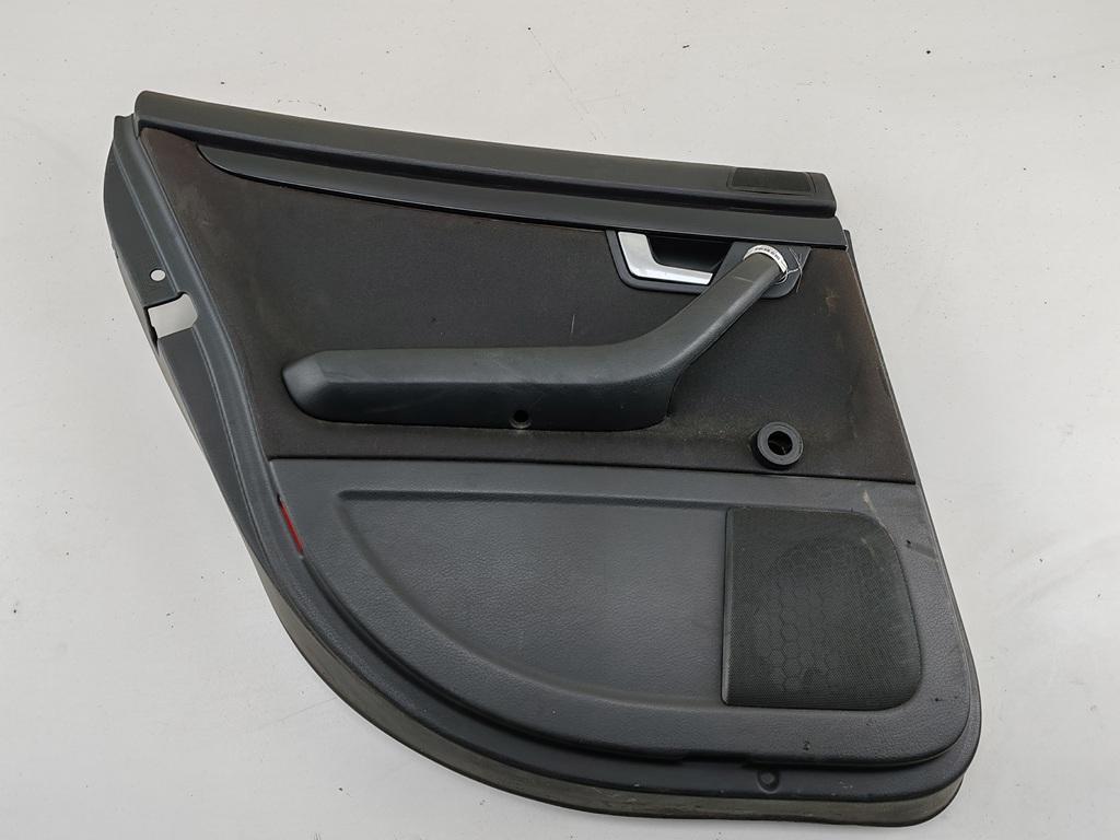 обшивка двери задняя левая Audi A4 B6 2002, 1.9 л., дизель, МКПП, чёрный, седан, 8E0867305