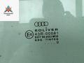 стекло двери задней левой Audi A6 Allroad Quattro C5 2000, 2.5 л., дизель, АКПП, зелёный, универсал - фото №2