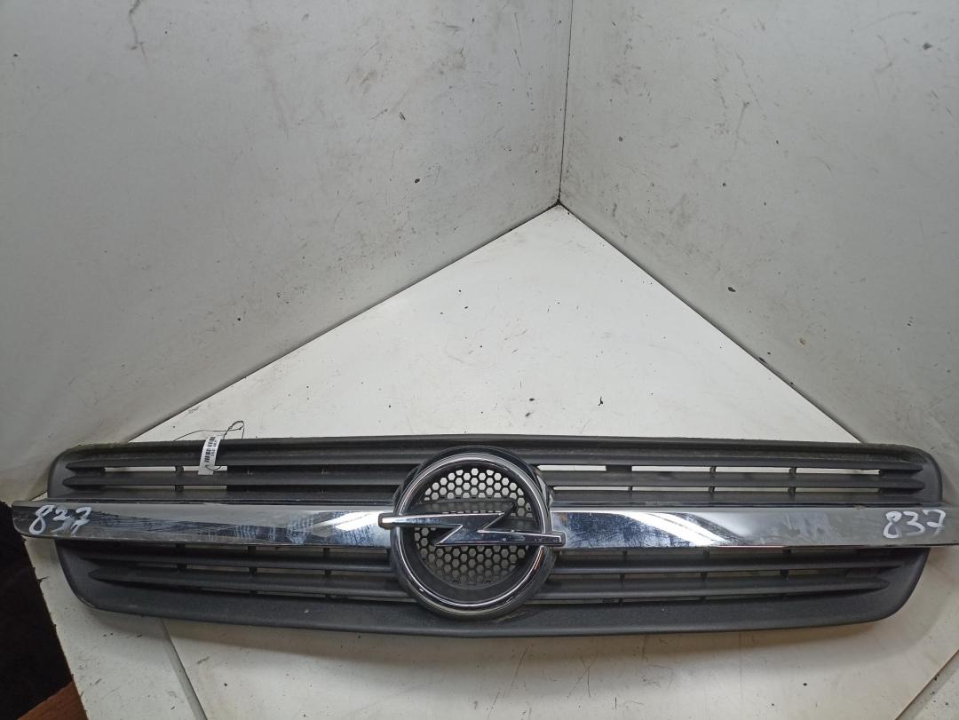 решетка радиатора Opel Meriva A 2005, серый, минивэн, 13117843