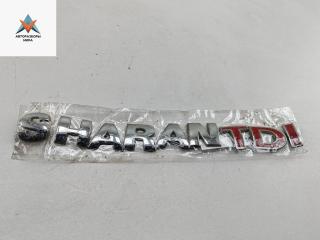 эмблема Volkswagen Sharan 1 поколение [2-й рестайлинг] 2003, 1.9 л., дизель, МКПП, зелёный, минивэн