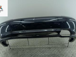 бампер задний Mitsubishi Carisma 1 поколение 1997, чёрный, хетчбэк 5 дв.