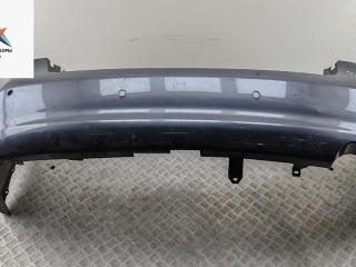 бампер задний Mitsubishi Grandis 1 поколение 2009, серый, минивэн