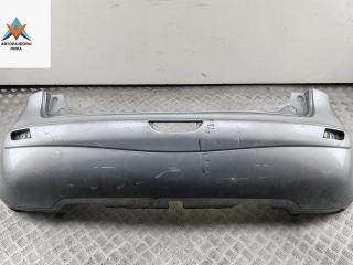 бампер задний Nissan Note E11 [рестайлинг] 2009, серый, хетчбэк 5 дв.