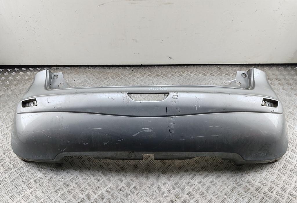 бампер задний Nissan Note 2009, серый, минивэн