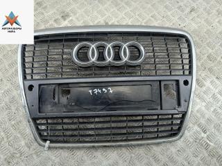 решетка радиатора Audi A6 4F/C6 2005, серый, универсал, 4F0853651