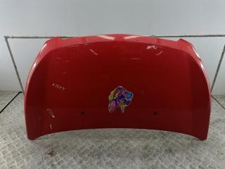 капот Chevrolet Spark M300 2010, 1.2 л., бензин, МКПП, красный, хетчбэк 5 дв.