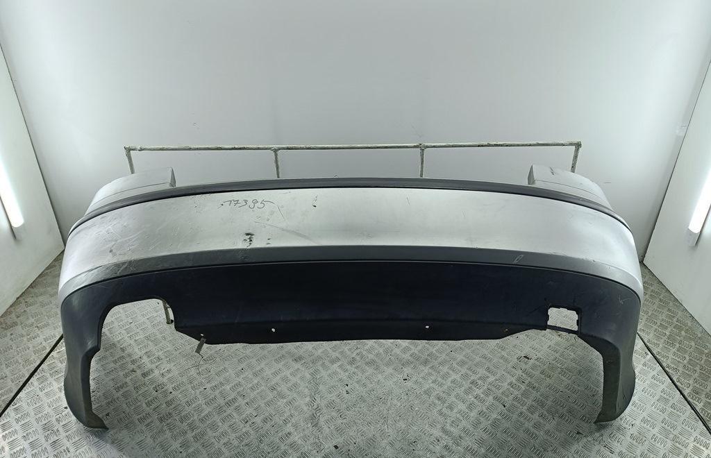 бампер задний Skoda Octavia mk2 (A5 1Z) 2008, серый, хетчбэк 5 дв.