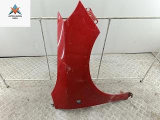 крыло переднее правое Skoda Fabia 2 поколение (5J) 2009, 1.2 л., бензин, МКПП, красный, универсал