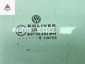 стекло двери передней правой Volkswagen Passat B5 [рестайлинг] 2000, 1.9 л., дизель, МКПП, серый, универсал - фото №2