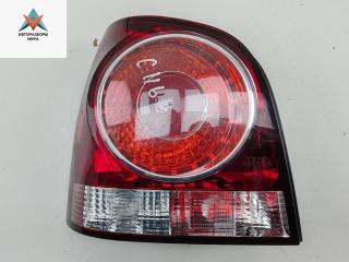 фонарь задний левый Volkswagen Polo 4 поколение [рестайлинг] 2007, 1.4 л., бензин, МКПП, серый, хетчбэк 5 дв.