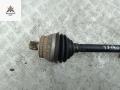 полуось передняя левая (приводной вал, ШРУС) Audi A4 B6 2002, 1.9 л., дизель, МКПП, чёрный, седан, 8E0407271S - фото №2