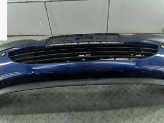 бампер передний Peugeot 307 1 поколение 2001, бензин, синий, хетчбэк 5 дв.