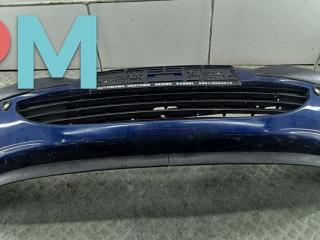 бампер передний Peugeot 307 1 поколение 2001, бензин, синий, хетчбэк 5 дв.