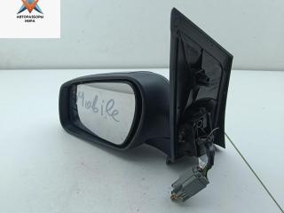 зеркало левое Ford Focus 2 поколение [рестайлинг] 2007, 1.6 л., дизель, МКПП, синий, хетчбэк 3 дв.