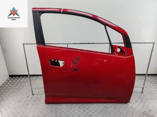 дверь сдвижная Chevrolet Spark M300 2010, красный, хетчбэк 5 дв.
