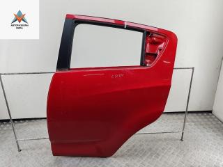 дверь сдвижная Chevrolet Spark M300 2010, красный, хетчбэк 5 дв.