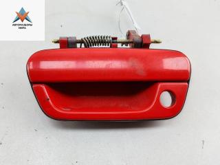 ручка наружная передняя левая Chevrolet Spark M300 2010, 1.2 л., бензин, МКПП, красный, хетчбэк 5 дв., 96690049