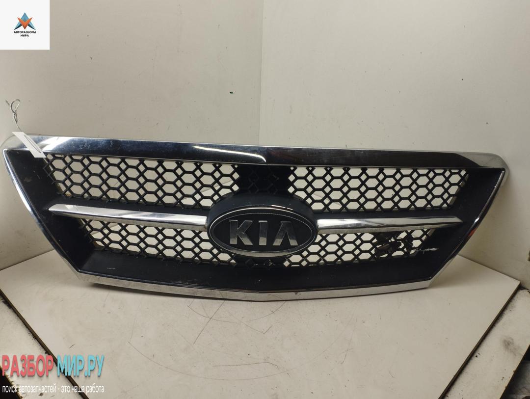 решетка радиатора Kia Sorento 1 поколение 2003, зелёный, внедорожник 5 дв., 86350-3E010 - фото №1