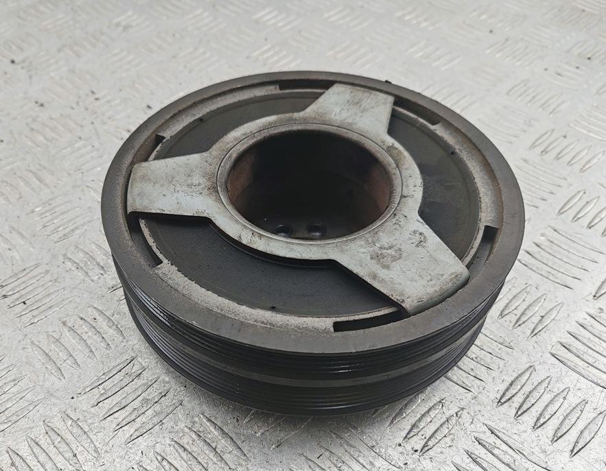 шкив коленвала Audi A6 4B/C5 1998, 2.5 л., дизель, МКПП, красный, универсал, 059105251M - фото №1