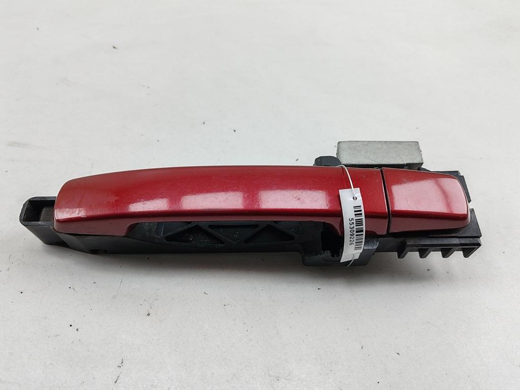 ручка наружная задняя левая Nissan Qashqai J10 2013, 1.5 л., дизель, МКПП, красный, внедорожник 5 дв., 80611EB30B