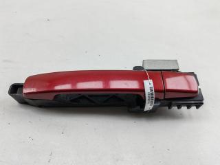 ручка наружная задняя левая Nissan Qashqai J10 2013, 1.5 л., дизель, МКПП, красный, внедорожник 5 дв., 80611EB30B