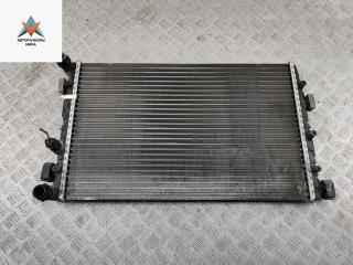 радиатор охлаждения Skoda Fabia 1 поколение (6Y) [рестайлинг] 2007, 1.4 л., бензин, МКПП, чёрный, универсал, 6Q0121253Q