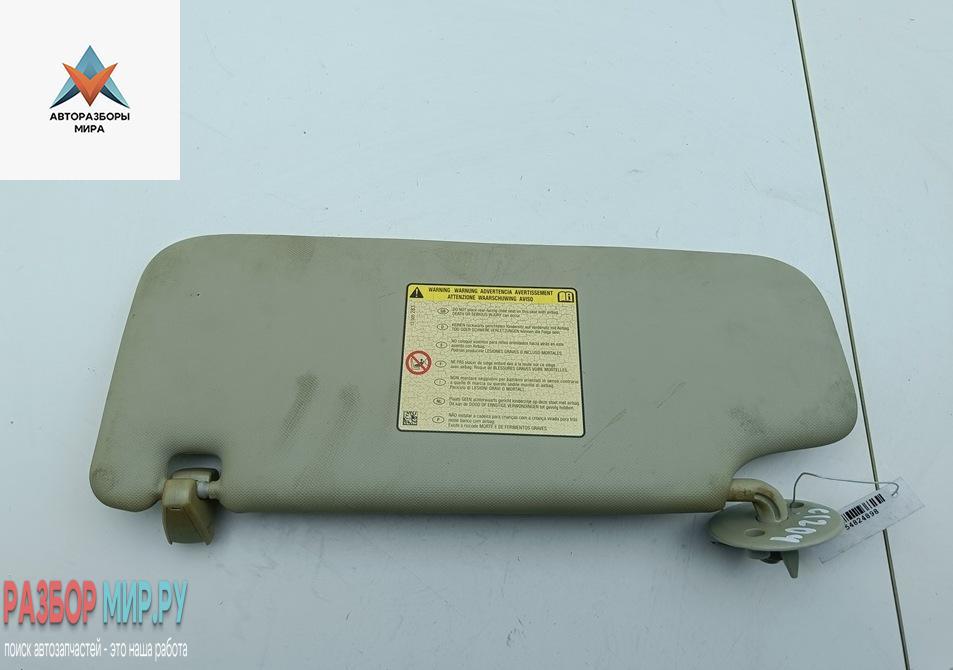 козырек солнцезащитный Chevrolet Spark M300 2010, 1.2 л., бензин, МКПП, красный, хетчбэк 5 дв. - фото №1