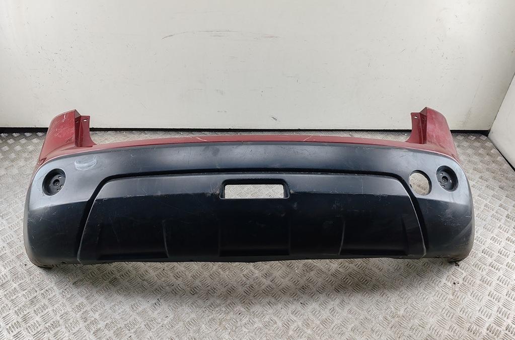 бампер задний Nissan Qashqai J10 2013, красный, внедорожник 5 дв., 85002JD00H