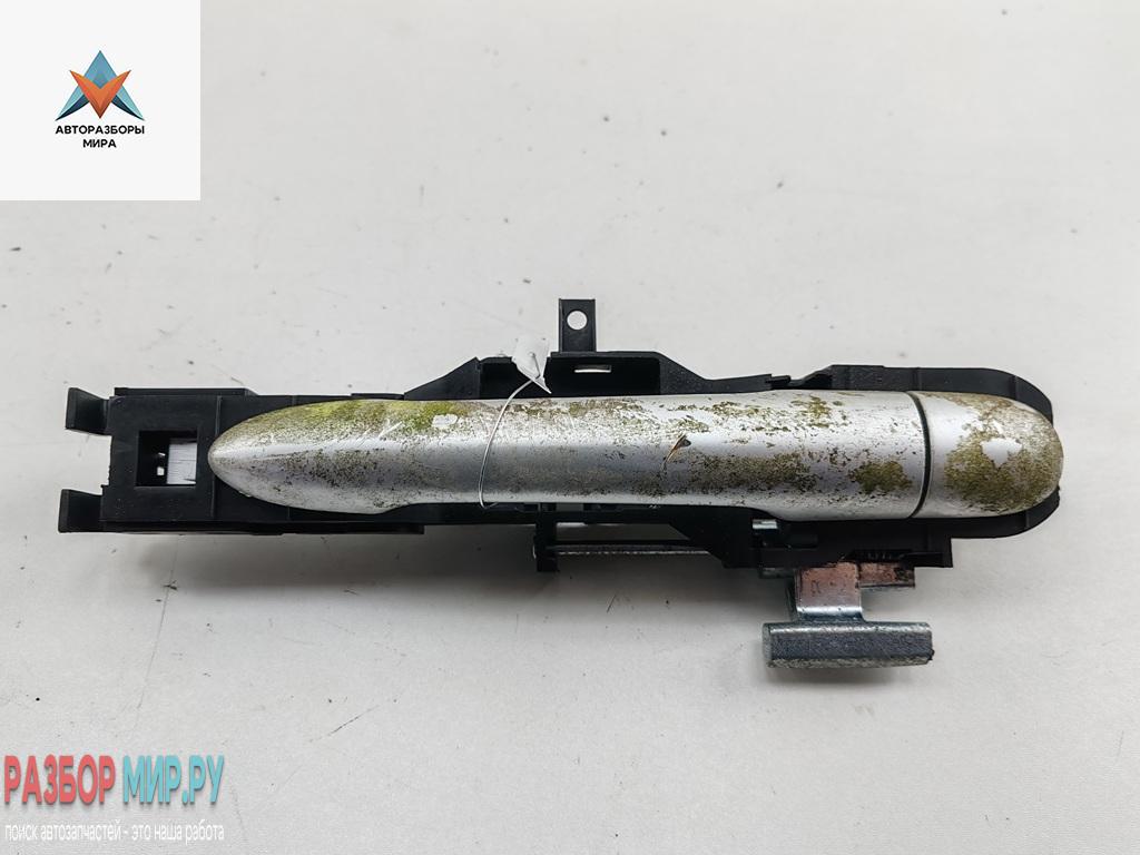 ручка наружная задняя правая Renault Koleos 1 поколение 2008, 2.5 л., бензин, МКПП, серый, внедорожник 5 дв., 80610JY00 - фото №1