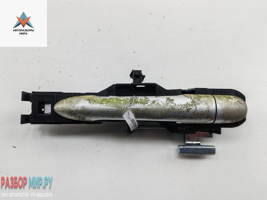 ручка наружная передняя правая Renault Koleos 1 поколение 2008, 2.5 л., бензин, МКПП, серый, внедорожник 5 дв., 80610JY00 - фото №1